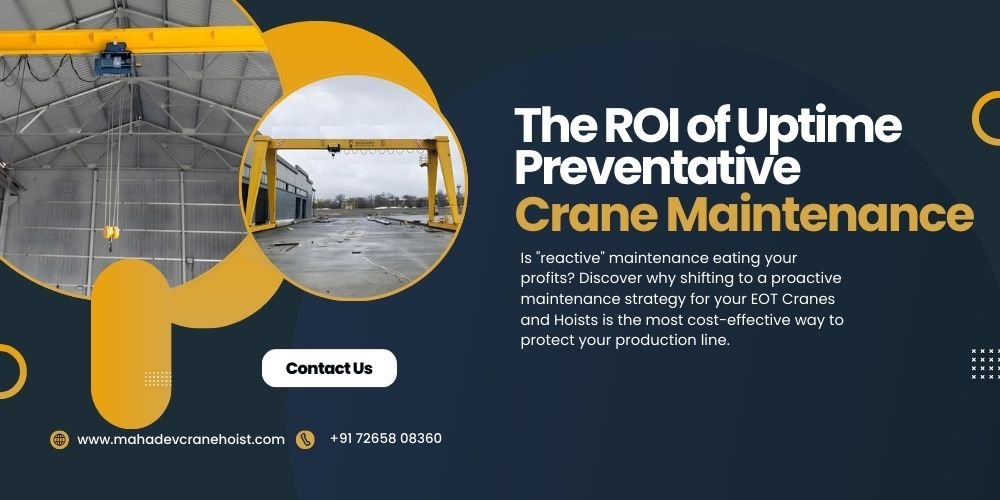 The ROI of Preventative Crane Maintenance: Reducing Hidden Factory Costs