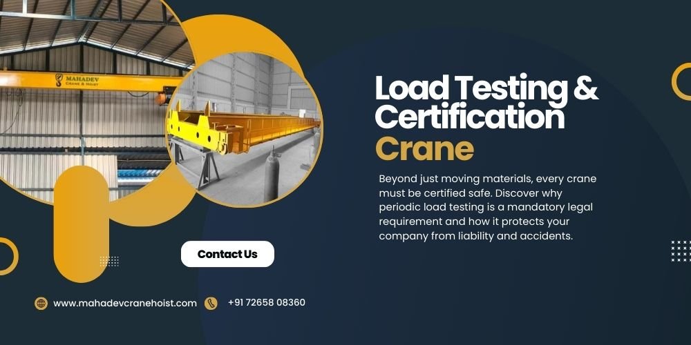 Crane Load Testing: Why Certification is Essential for Compliance